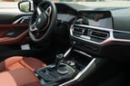 BMW 430i cabrio (Blanco), 2021 para alquiler en Dubai 2