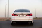 BMW 520i (White), 2023 for rent in Sharjah 2