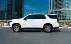 Chevrolet Tahoe (White), 2021 for rent in Abu-Dhabi 0