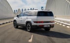 Hyundai Santa Fe (White), 2024 for rent in Abu-Dhabi 3