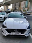 Hyundai Sonata (Blanco), 2020 para alquiler en Dubai 0