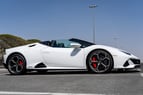 إيجار Lamborghini Huracan Evo Spyder (أبيض), 2020 في دبي 0