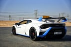 Lamborghini Huracan STO (White), 2022 for rent in Dubai 3