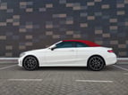 Mercedes C200 Convertible (White), 2020 for rent in Dubai 0