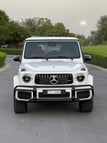 Mercedes G63 Brand New (White), 2022 for rent in Dubai 3
