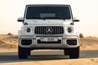 Mercedes G63 AMG (Blanco), 2022 para alquiler en Abu-Dhabi 0