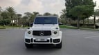 Mercedes G 63 Night Packge (White), 2019 for rent in Dubai 0