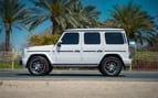 Mercedes G63 AMG (White), 2020 for rent in Sharjah 2