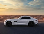 在迪拜 租 Mercedes GTS (白色), 2019 2