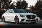 Mercedes S500 (White), 2021 for rent in Abu-Dhabi 3