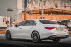 Mercedes S500 (White), 2021 for rent in Abu-Dhabi 4