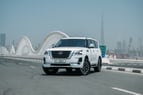 Nissan Patrol Platinum V6 (White), 2023 for rent in Abu-Dhabi 0