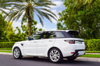 Range Rover Sport Autobiography (Weiß), 2018  zur Miete in Dubai 4