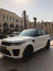 Range Rover Sport SVR (Weiß), 2019  zur Miete in Dubai 4
