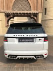 在迪拜 租 Range Rover Sport SVR (白色), 2019 5