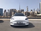 Tesla Model Y Long Range (Blanc), 2022 à louer à Dubai 1