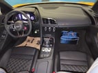 Audi R8- V10 SPYDER (Желтый), 2021 для аренды в Дубай 0