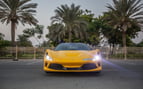 Ferrari F8 Tributo Spyder (Yellow), 2022 for rent in Dubai