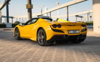 Ferrari F8 Tributo Spyder (Yellow), 2022 for rent in Abu-Dhabi 2