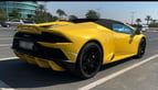 在迪拜 租 Lamborghini Evo Spyder (黄色), 2022 3