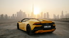 Lamborghini Evo Spyder (Желтый), 2022 для аренды в Дубай 0