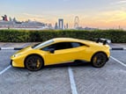 Lamborghini Huracan Performante (Amarillo), 2018 para alquiler en Dubai 4