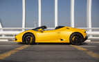 Lamborghini Huracan Spyder (Yellow), 2021 for rent in Dubai 2