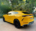 在迪拜 租 Lamborghini Urus (黄色), 2020 3