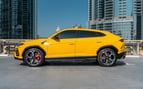 Lamborghini Urus (黄色), 2020 迪拜的小時租金