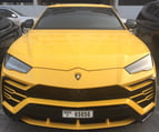 Lamborghini Urus (Yellow), 2020 for rent in Dubai 2