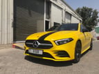 Mercedes A250 (Желтый), 2019 для аренды в Дубай 0
