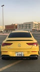 Mercedes CLA 35AMG (Amarillo), 2021 para alquiler en Dubai 4