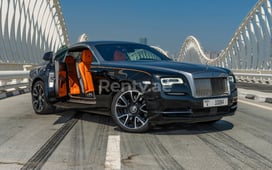 Nero Rolls Royce Wraith Silver roof, 2019