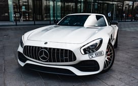 Blanc Mercedes GT CONVERTIBLE, 2021