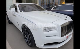 Weiß Rolls Royce Wraith, 2019