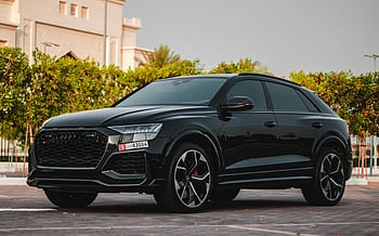 Audi RSQ8 (Black), 2021 for rent in Abu-Dhabi