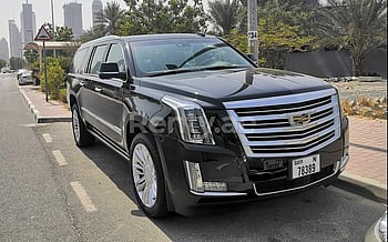 Cadillac Escalade XL (Black), 2020 for rent in Dubai