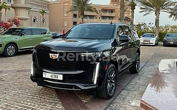 Cadillac Escalade Platinum S (Schwarz), 2021  zur Miete in Dubai