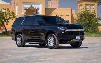 Chevrolet Tahoe (Noir), 2024 à louer à Abu Dhabi
