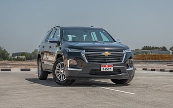 Chevrolet traverse (Black), 2024 for rent in Sharjah