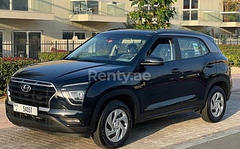 Hyundai Creta (Negro), 2022 para alquiler en Dubai
