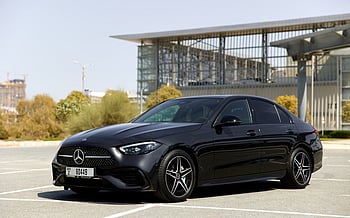 إيجار Mercedes C200 (أسود), 2022 في دبي