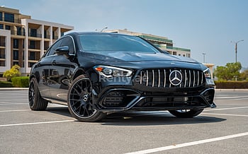 Mercedes CLA250 with 45AMG Kit (Nero), 2021 in affitto a Dubai