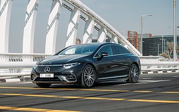 إيجار Mercedes EQS 580 (أسود), 2023 في دبي