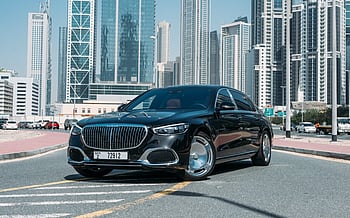 Mercedes Maybach S580 (Black), 2023 for rent in Dubai
