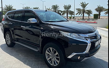 Mitsubishi Montero (Black), 2020 for rent in Ras Al Khaimah