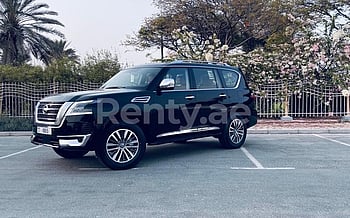 إيجار Nissan Patrol Platinium (أسود), 2021 في دبي