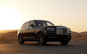 Rolls Royce Cullinan (Black), 2023 for rent in Sharjah