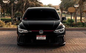 Volkswagen Golf GTI (Черный), 2021 для аренды в Абу-Даби
