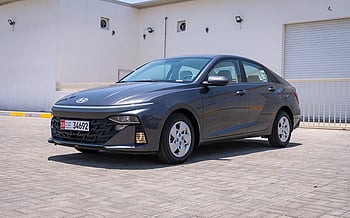 Hyundai Accent (Grey), 2024 for rent in Ras Al Khaimah